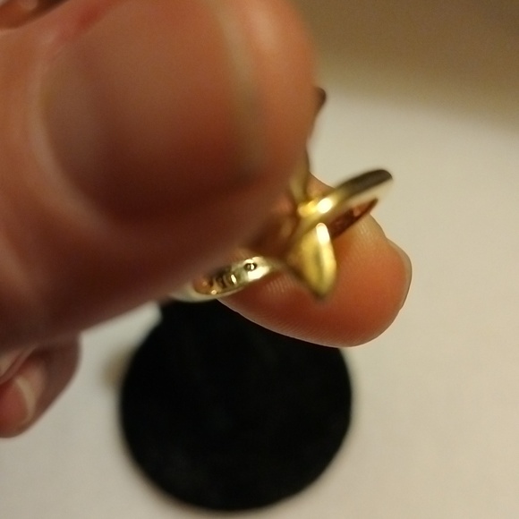 Vintage Gold tone COP castings on Parade 88 Dolphin wrap ring - Picture 5 of 8